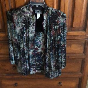 Jacket with matching tank top